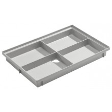 ACO Self Vario Light Vana z plastu 60 x 40 cm, se spodním odtokem 82400