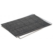 ACO Self Vario Indoor Rohožka 75 x 50 cm, AL profil, výplň plsť - antracit 37255