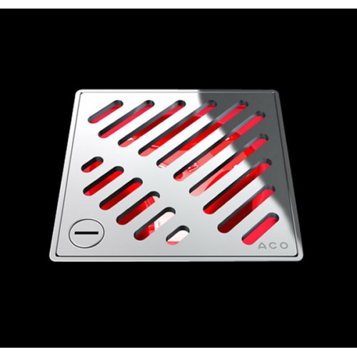 ACO ShowerDrain E Lightpoint - osvětlovací souprava pro horní část, červená 9010.89.10