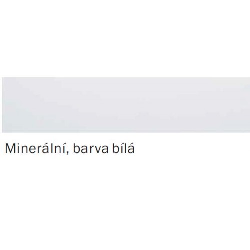 ACO ShowerDrain E odtokový rošt 700 mm, minerální sklo, bílá 9010.57.37