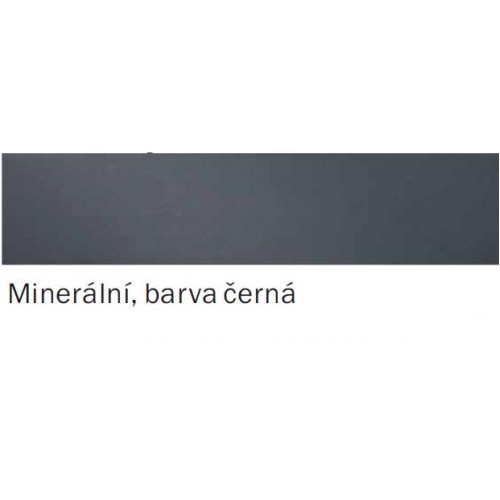 ACO ShowerDrain E odtokový rošt 800 mm, minerální sklo, černá 9010.57.53