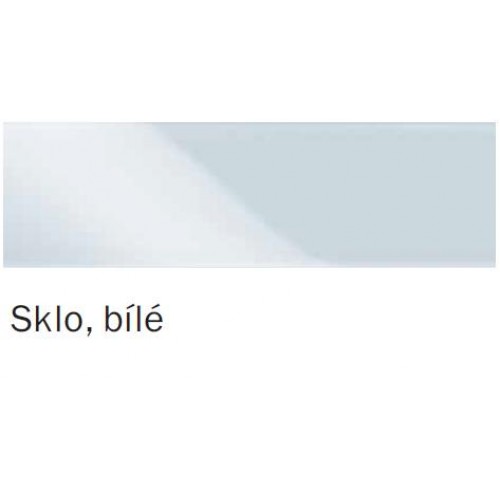 ACO ShowerDrain E odtokový rošt 800 mm, design sklo, bílé 9010.56.73