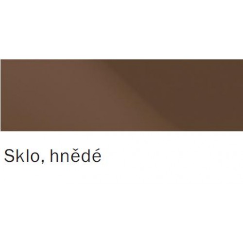 ACO ShowerDrain E skleněný rošt 1000 mm, sklo, hnědé 9010.56.85