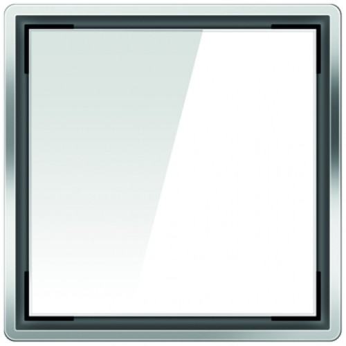 ACO ShowerPoint designový kryt bez vzoru, bílý 5141.38.02