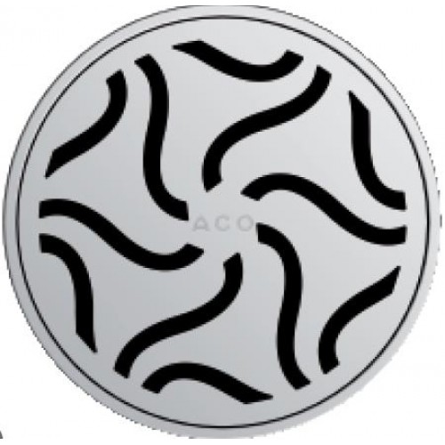 ACO ShowerDrain Easyflow rošt průměr 126 mm, Hawaii 141.25.29