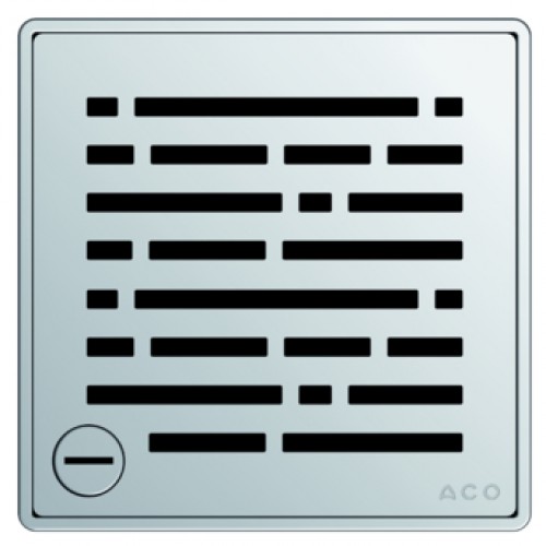 ACO ShowerDrain Easyflow rošt 140 x 140 mm, s aretací, Mix 5141.21.30
