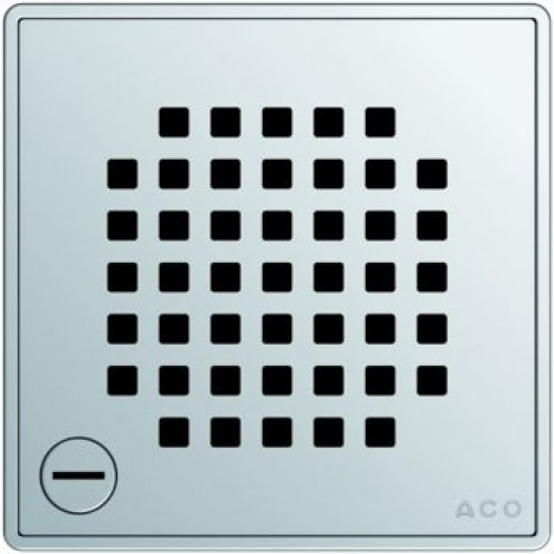 ACO ShowerPoint rošt 140 x 140 mm, s aretací, Quadrato 5141.21.22 ACO ShowerPoint rošt 140 x 140 mm, s aretací, Quadrato 5141.21.22