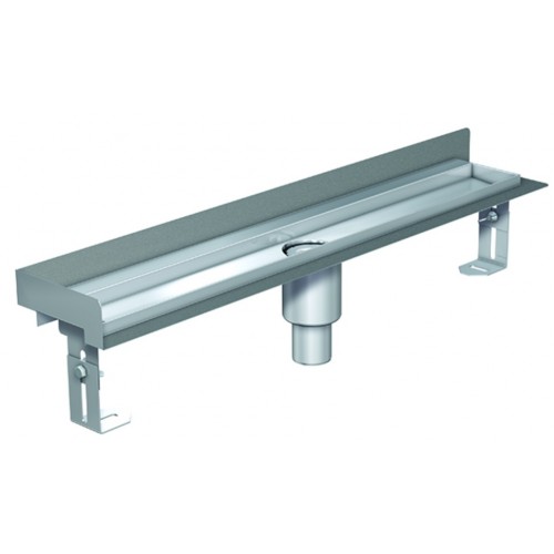 ACO ShowerDrain E žlab 1200 mm, bez roštu, svislý odtok 9010.66.59