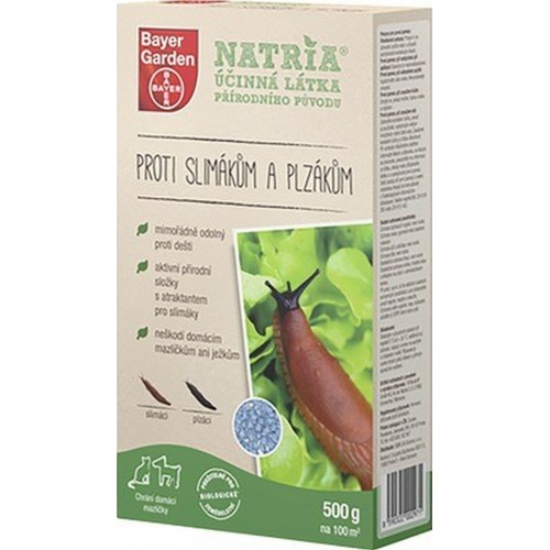 AGROBIO NATRIA Proti slimákům 500 g 001148