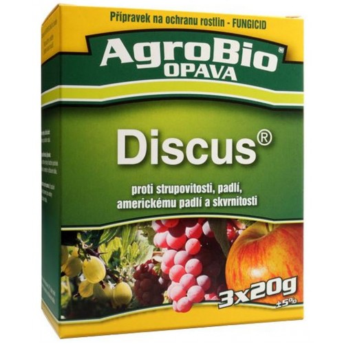 AgroBio DISCUS proti strupovitosti a padlí jabloní 3x20 g