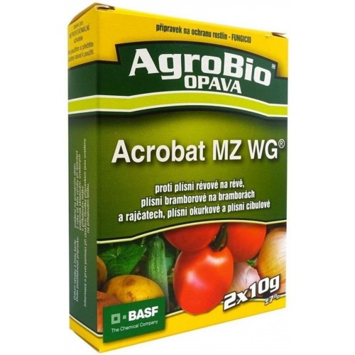 AgroBio ACROBAT MZ WG proti plísni, 2x10 g 003201 AgroBio ACROBAT MZ WG proti plísni, 2x10 g 003201