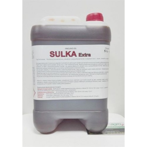 AgroBio SULKA EXTRA Minerální hnojivo 5 l 005215 AgroBio SULKA EXTRA Minerální hnojivo 5 l 005215