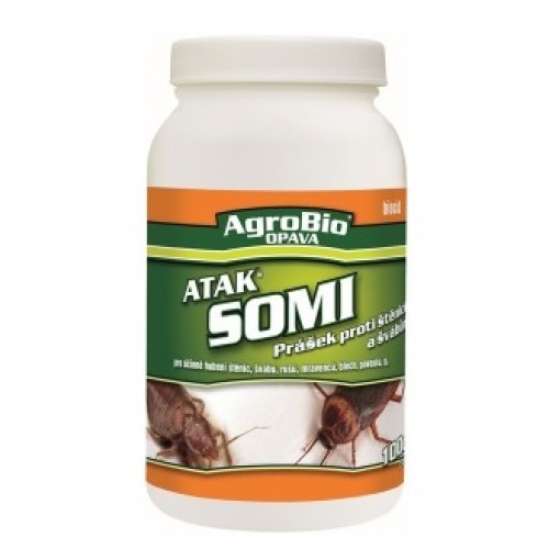 AgroBio ATAK Somi proti štěnicím a švábům, 100 g 002144
