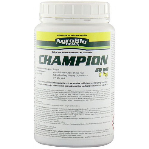 AgroBio CHAMPION 50 WG přípravek na ochranu rostlin 1 kg