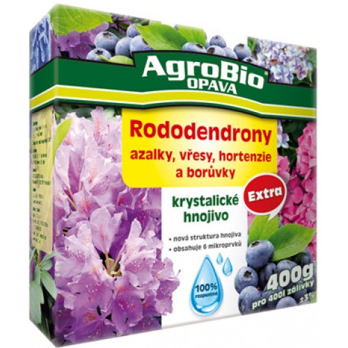 AgroBio Krystalické hnojivo Extra Rododendrony 400 g 005197