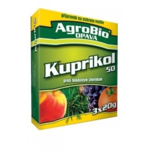 AgroBio KUPRIKOL 50 fungicid 3x20 g 003072