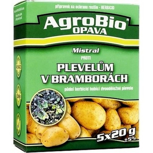 AgroBio MISTRAL proti plevelům v bramborách 5x20 g