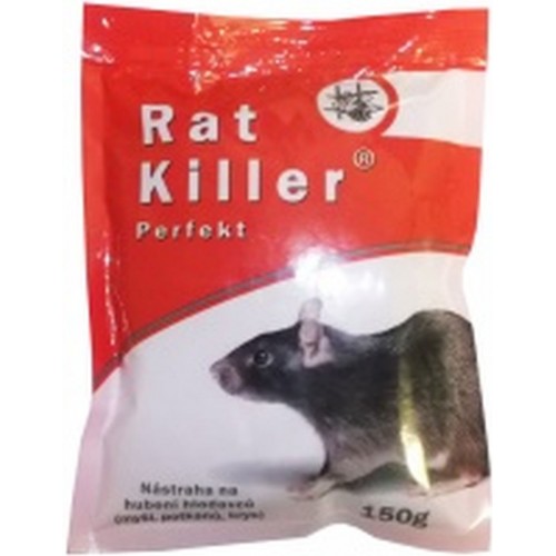 AgroBio RAT KILLER Perfekt jed pro hubení hlodavců, 150 g AgroBio RAT KILLER Perfekt jed pro hubení hlodavců, 150 g