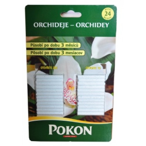 AgroBio POKON - Orchideje - tyčinky 24 ks 005149