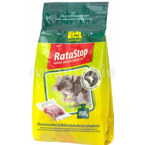 AgroBio PM RATASTOP měkká nástraha na hlodavce, 150 g 008068 AgroBio PM RATASTOP měkká nástraha na hlodavce, 150 g 008068