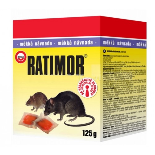 AgroBio RATIMOR - měkká návnada 125 g 008019