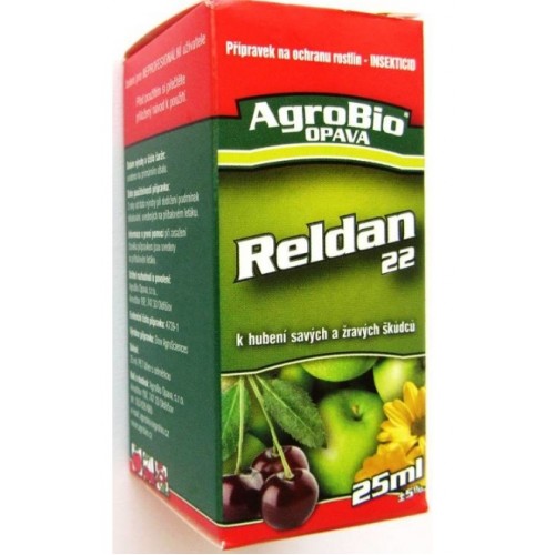AgroBio RELDAN 22 Postřikový insekticid 25 ml 001108
