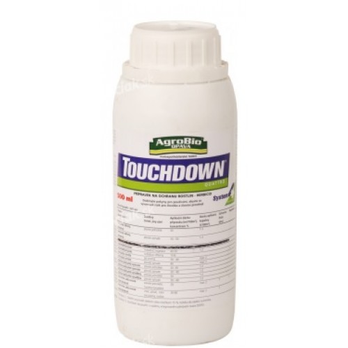 AgroBio TOUCHDOWN QUATTRO hubení plevelů, 500 ml herbicid 004066 AgroBio TOUCHDOWN QUATTRO hubení plevelů, 500 ml herbicid 004066