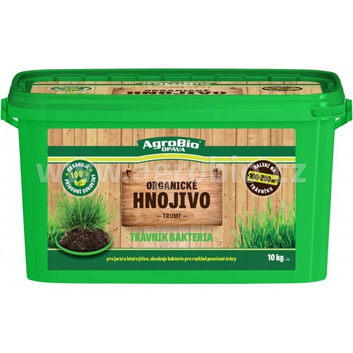 AgroBio TRUMF trávník bakteria organické hnojivo, 10 kg 005241