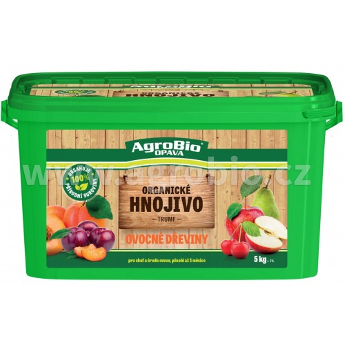 AgroBio TRUMF ovocné dřeviny organické hnojivo, 5 kg 005242