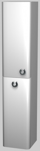 INTEDOOR ARKADE vysoká koupelnová skříňka závěsná levá AKSV35LKRM/01 INTEDOOR ARKADE vysoká koupelnová skříňka závěsná levá AKSV35LKRM/01