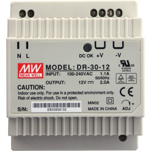 ALCAPLAST Síťový zdroj 230 V AC/12 V DC/30 W, IP20 AEZ311 ALCAPLAST Síťový zdroj 230 V AC/12 V DC/30 W, IP20 AEZ311