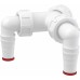 ALCAPLAST Dvojité kolínko G1"/17-23 P148