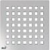 ALCAPLAST Mřížka pro nerezové vpusti 102×102 mm nerez MPV014
