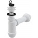 ALCAPLAST sifon umyvadlový, průměr 40mm s plastovou mřížkou průměr 63mm A42
