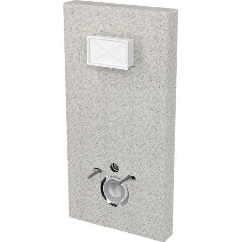 ALCAPLAST Slimbox (granit), kryt + A1101/1200 Sádromodul Slim M1207