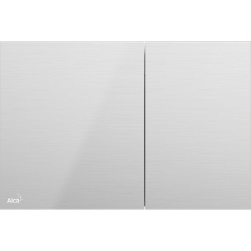 ALCAPLAST Flat Ovládací tlačítko AIR-INOX Air nerez
