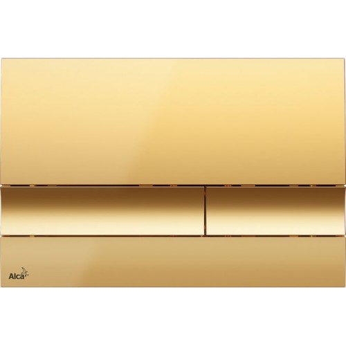 ALCAPLAST Ovládací tlačítko zlaté k splachovacím nádržkám M1725 ALCAPLAST Ovládací tlačítko zlaté k splachovacím nádržkám M1725