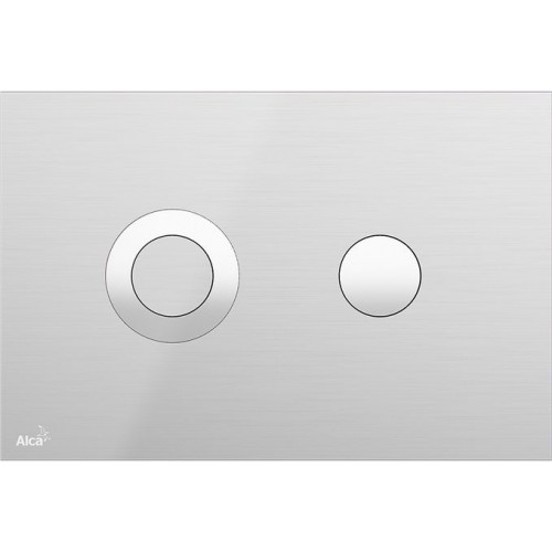 ALCAPLAST Flat Ovládací tlačítko TURN-INOX Turn nerez