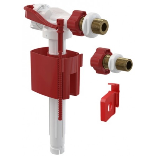 ALCAPLAST Napouštěcí ventil boční kovový závit univerzální 3/8" a 1/2" A160UNI