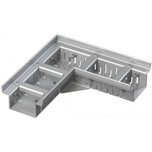 ALCAPLAST Drenážní žlab rohový 100 mm nastavitelný, nerez ADZ302VR