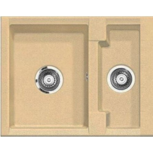 ALVEUS Cubo 20 dřez Algranit, cappuccino metalic 1054650
