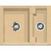 ALVEUS Cubo 20 dřez Algranit, cappuccino metalic 1054650