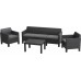 ALLIBERT ORLANDO 3 SEATER Set zahradní, grafit/šedá 17202802