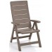 ALLIBERT BRASILIA zahradní židle polohovací, 63 x 67 x 111 cm, cappuccino 17200064