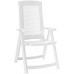 ALLIBERT ARUBA zahradní židle polohovací, světle šedá 17180080
