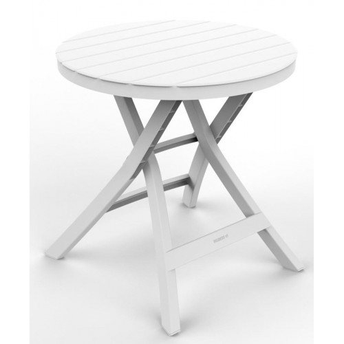 ALLIBERT BISTRO Oregon stůl, bílá 17199556