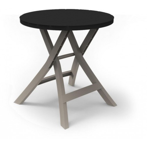 ALLIBERT BISTRO Oregon stůl, grafit 17199556