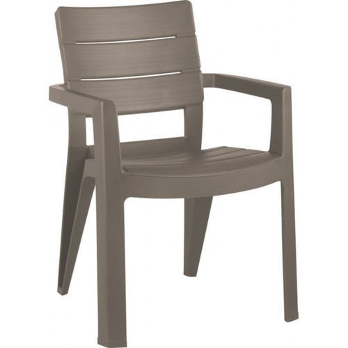 ALLIBERT IBIZA zahradní židle, 62 x 62 x 83 cm, Cappuccino 17197867