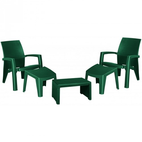 ALLIBERT Zahradní set LAGO MAXI relax zelená 97/65