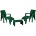 ALLIBERT Zahradní set LAGO MAXI relax zelená 97/65